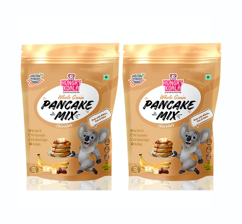 Chocolate pancake combo (Pack of 2- Made with Sorghum, Oats, Moong dal, Dates & Jaggery)
